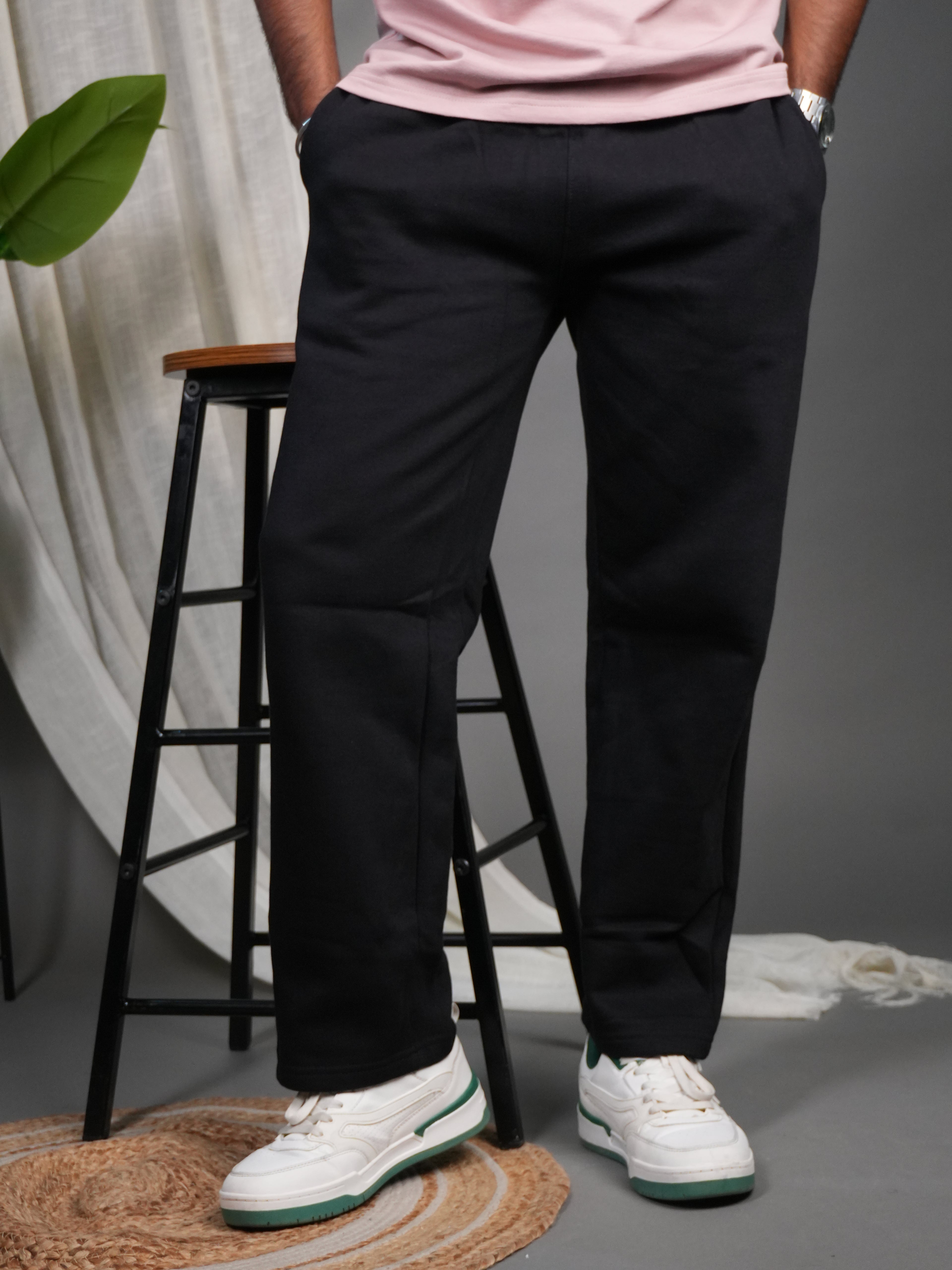 Premium Straight-Fit Lounge Pants