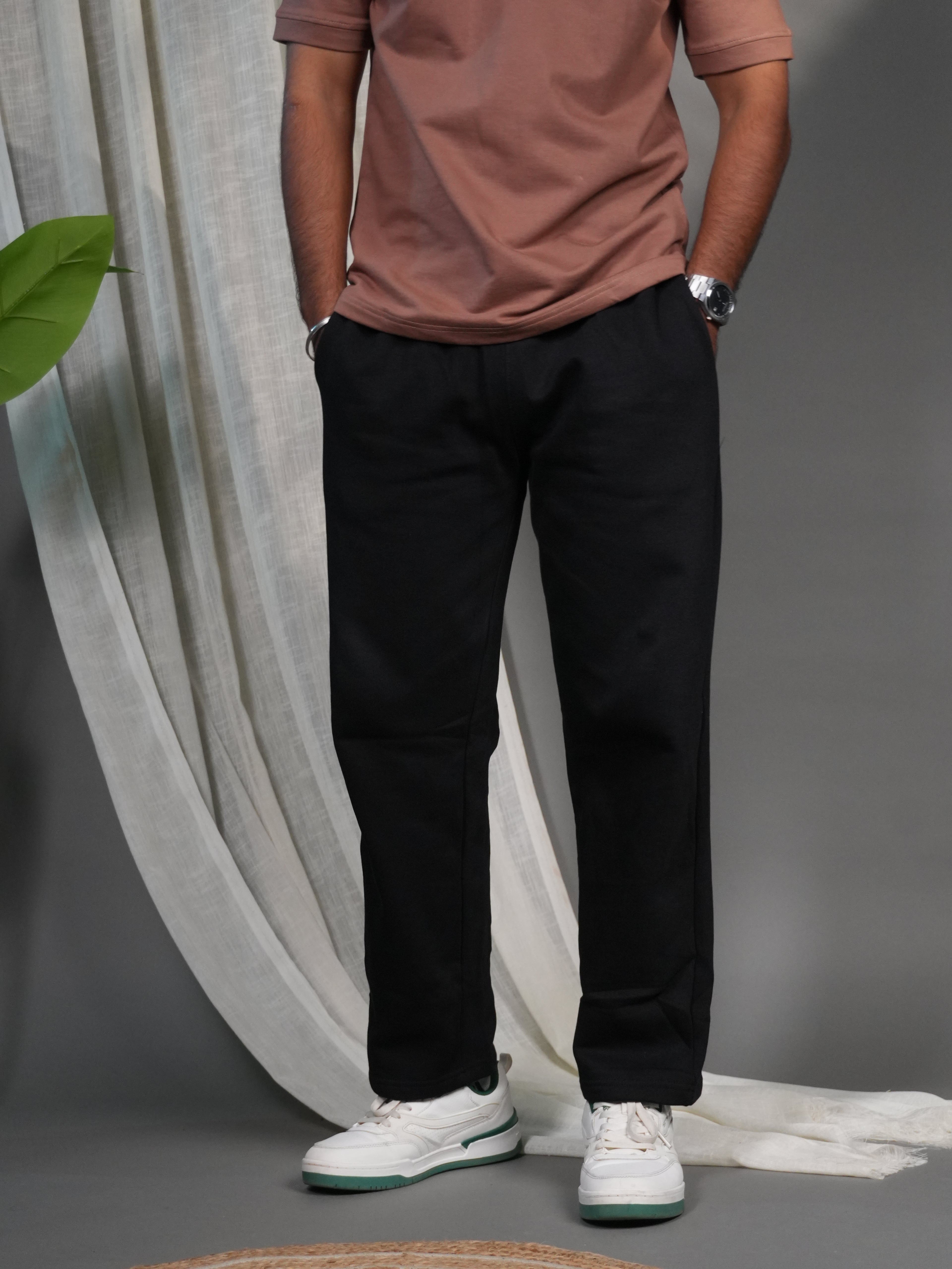 Premium Straight-Fit Lounge Pants