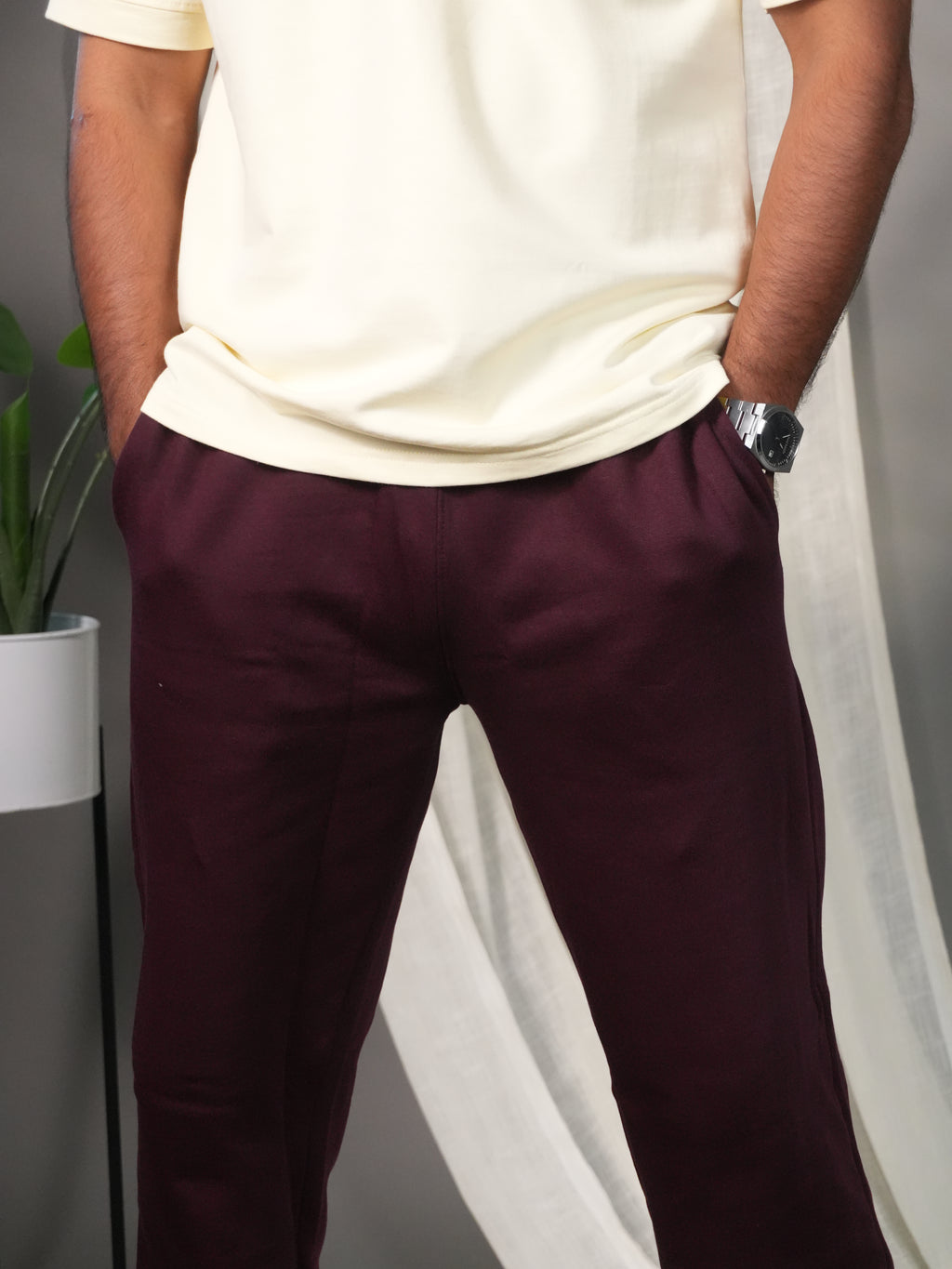 Premium Straight-Fit Lounge Pants